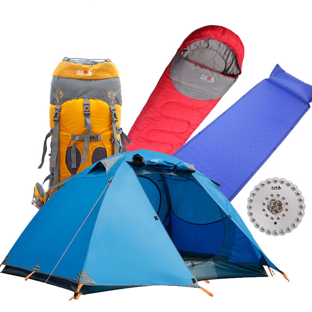 屋外テント個別のアルミ棒フィールドキャンプパッケージ雨 B07qyr53kf Roscloud テント本体 超目玉