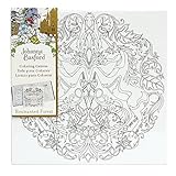Art Alternatives Johanna Basford Enchanted Forest Coloring Canvas - Unicorn