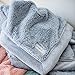SARANONI Receiving Blankets for Babies Super Soft Boutique Quality Lush Luxury Baby Blanket (Storm Cloud, Receiving Blanket 40