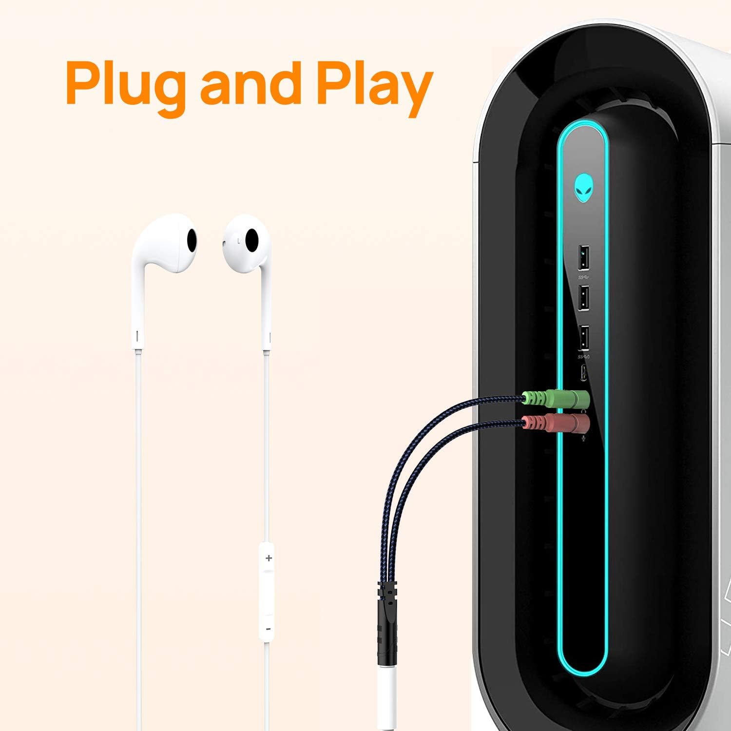 micro casque avec un seul jack