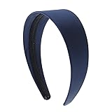 Motique Accessories Navy 2 Inch Wide Satin Hard