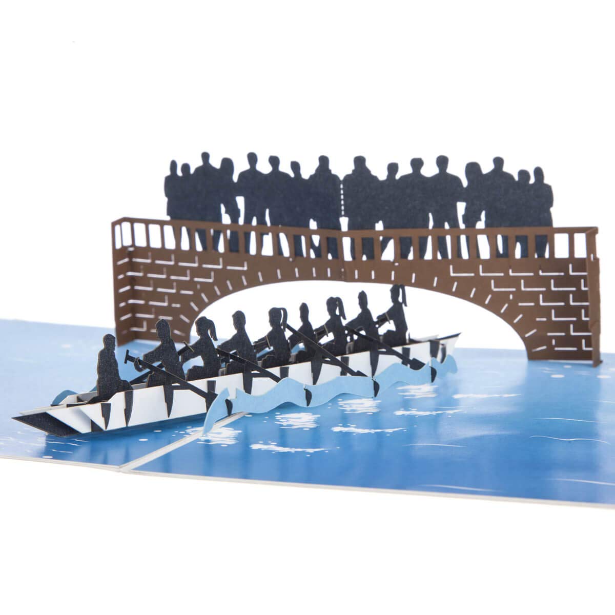 Cardology - Rowing Pop Up Card | Rowing Eight, Birthday Card For Rowers, Fathers Day Cards, Mothers Day Cards | Handmade