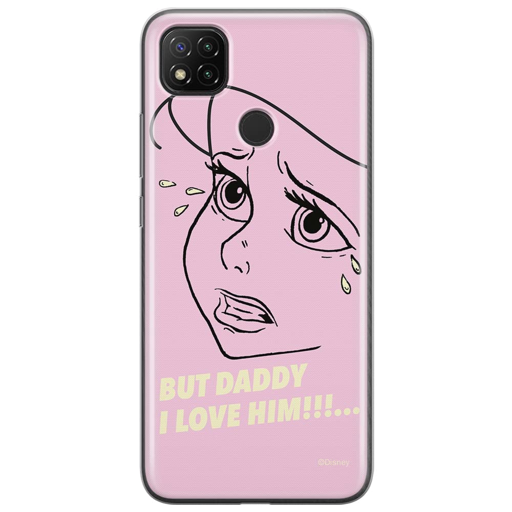 ERT GROUP mobile phone case for Xiaomi REDMI 9C original and officially Licensed Disney pattern Ariel 007 optimally adapted to the shape of the mobile phone, case made of TPU