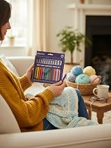 The Quilted Bear Crochet Hooks Set 12 Piece Ergonomic Soft Grip 2-8mm view 7