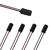 QKYS 5PCS 194 T10 Bulb Socket with Wire