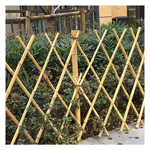 XCJ Gartenzaun Rankhilfe Rankgitter Expansion Bambusholz Hindernis Frame Einstellbare Schrumpfen Wohnzimmer Gartenmauer…