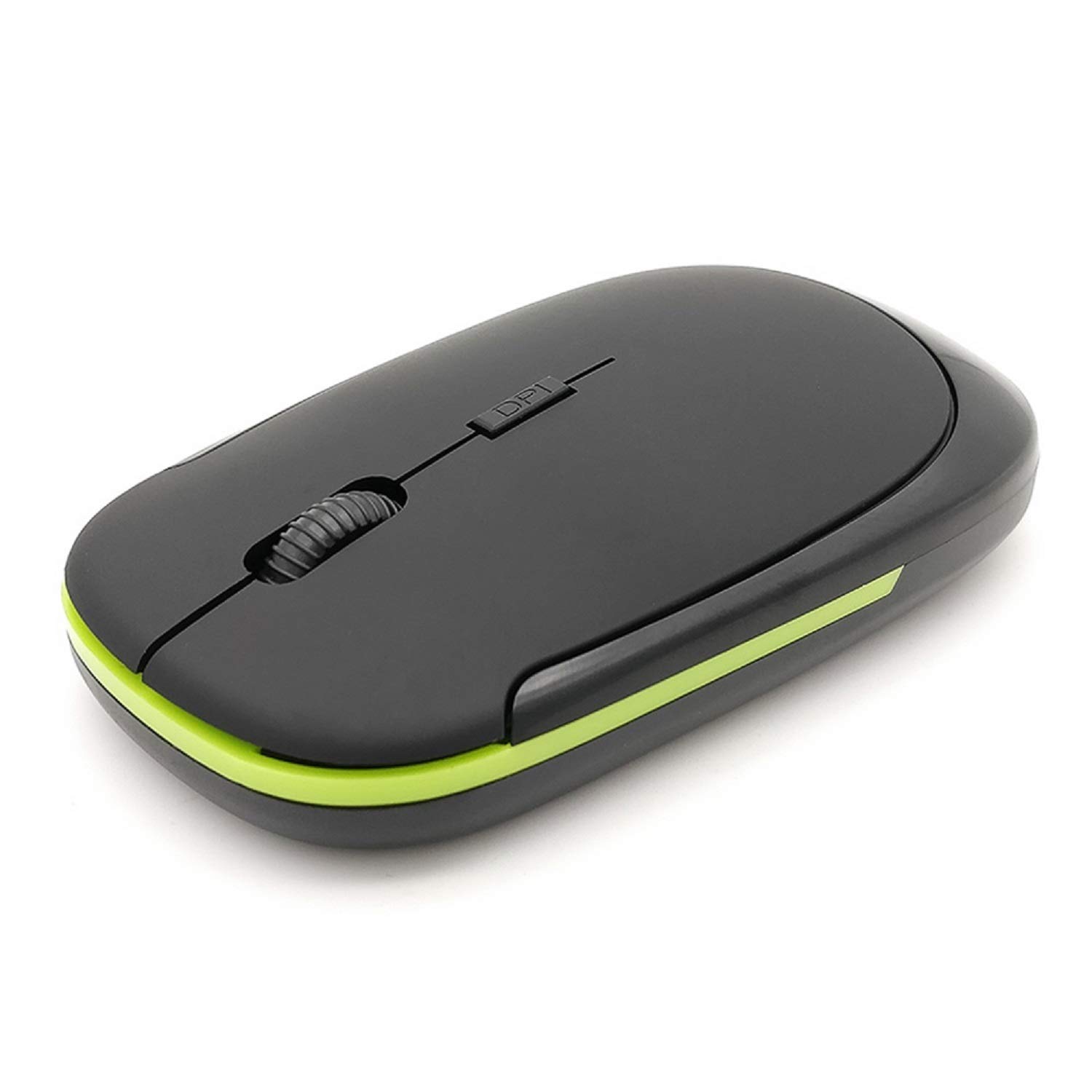DMG Wireless Mouse For Chromebook, 2.4GHz, Green