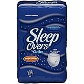 Sleep Overs by Cuties X-Large Youth Pants 85-140lbs / 39-64kg (22-Pair) XL by First Quality