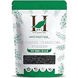 H&C Herbal Ingredients Expert Natural Activated Charcoal Powder 227gm For Detoxifies Your Skin