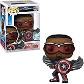 Funko Captain America 4 - Captain America (Sam Wilson) Retro Comic Deco Pop! RS