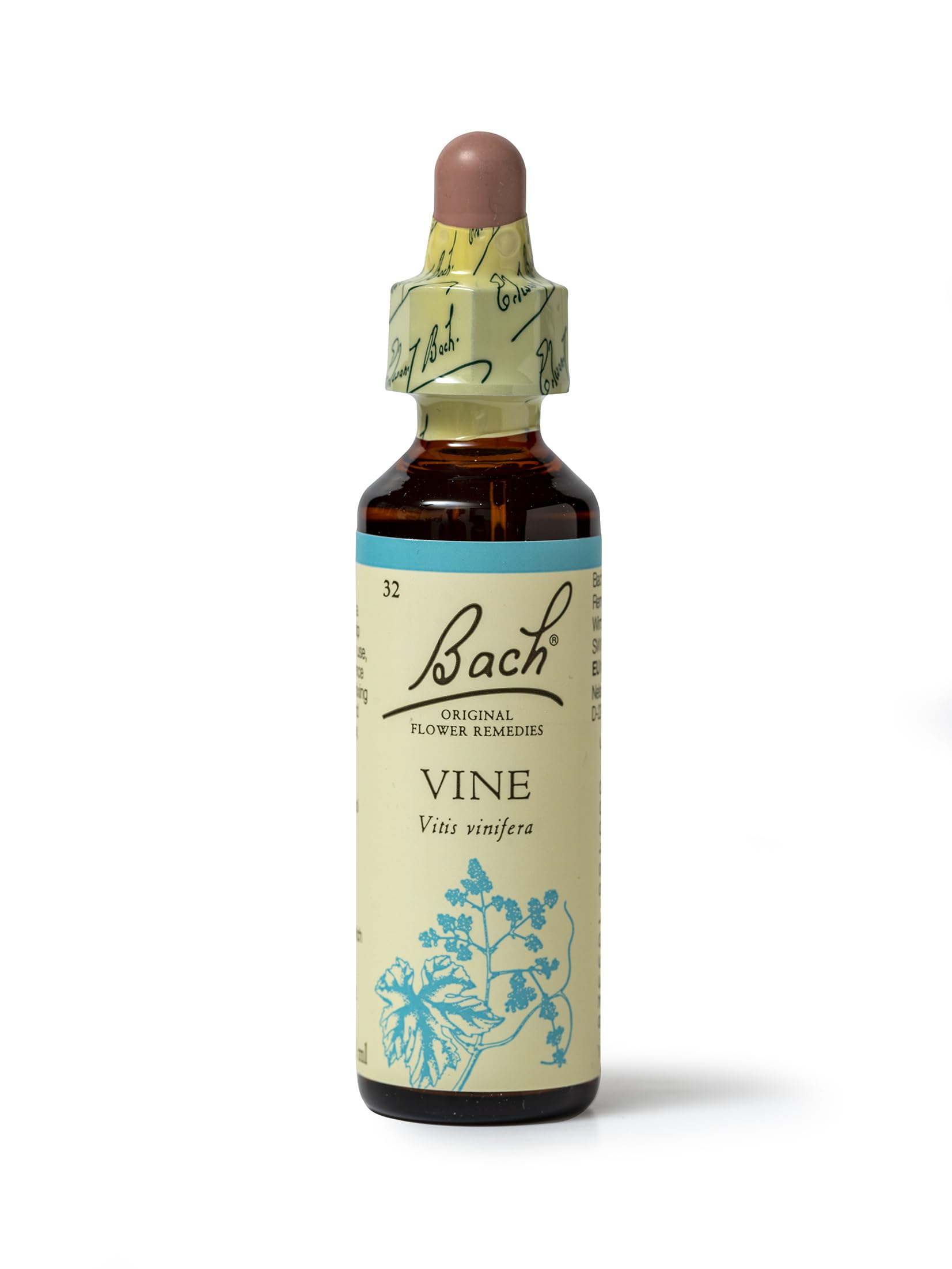 Bach Original Flower Remedies Vine, Live & Let Live, Motivate & Inspire, Emotional Wellness, Natural Flower Essence, 20ml