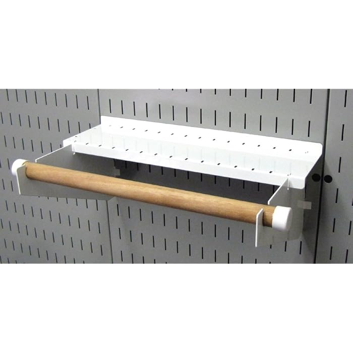 Buy Wall Control Pegboard Paper Towel Holder and Dowel Rod Pegboard