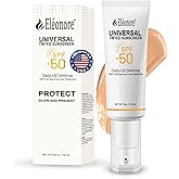 Face Sunscreen For Women - Tinted Sunscreen for face - Face Moisturizer With SPF 50 -Travel Toiletries. 50 ml