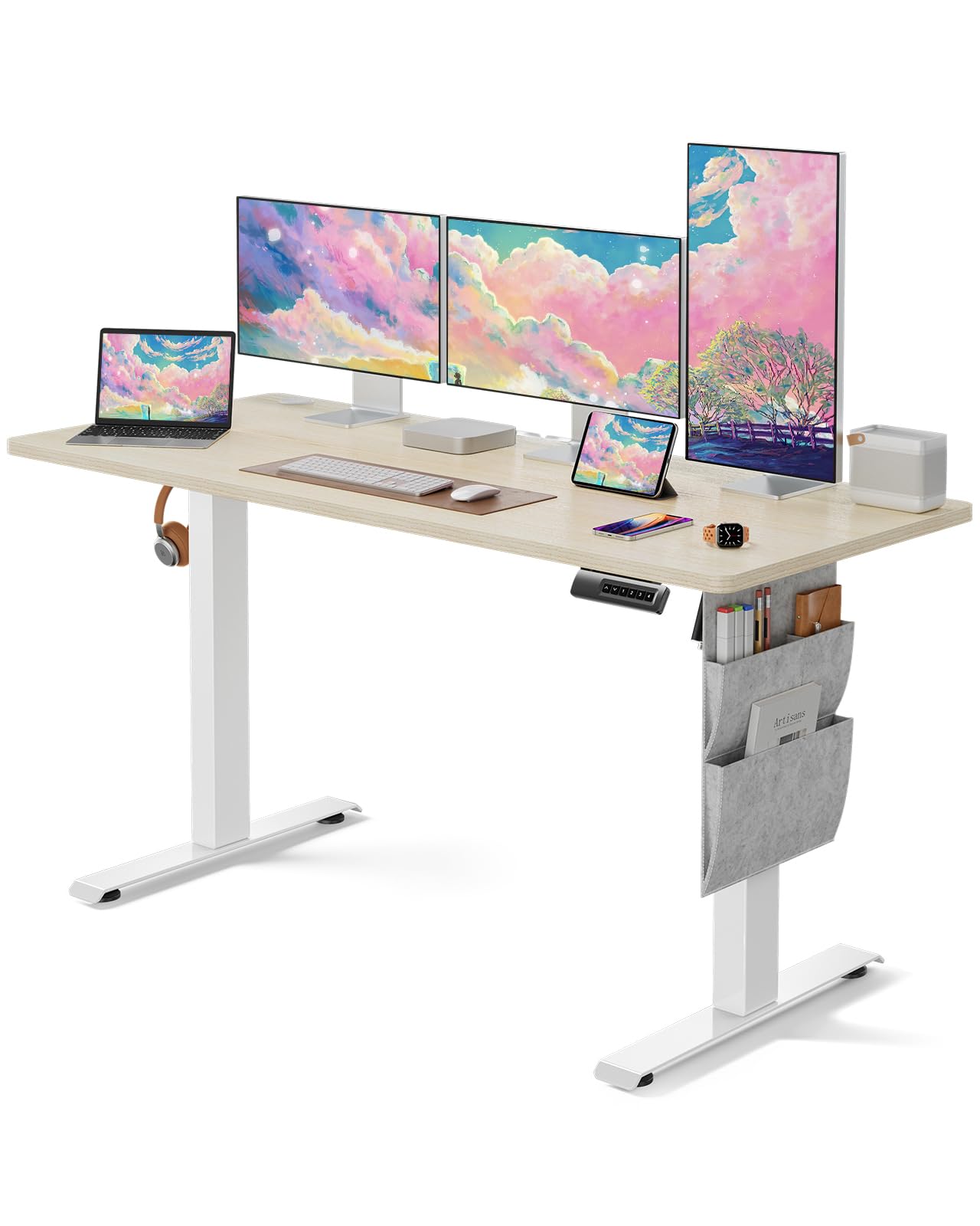 Marsail Electric Adjustable Height Standing Desk