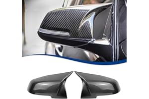 XPHAZZ Side Mirror Cover Compatible with 3-Series F30 F31 F34 / 4-Series F32 F33 F36 / 2-Series F22 F23 / 1 Series F20 X1 E84 M2 F87 (Carbon Fiber Pattern, F22 F30 F32 F36)