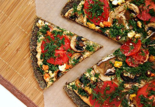 Paleo Pizza Crust | Tomato Flavored Organic Gluten Free, Dairy Free, Soy Free, Nut Free and Vegan Pizza Crust