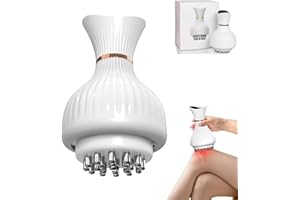 GENERIC Acemend 4-in-1 Leg Massager, Portable Rechargeable with Heated Vibration, 19 Levels Speed Adjustable, Compression Massage for Legs, Feet, Knees, Neck & Back