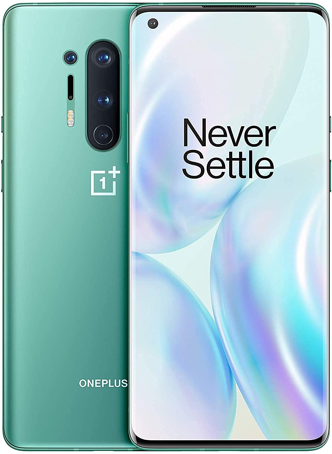 OnePlus 8 Pro 5G iN2020 128GB 8GB RAM (GSM Only, No CDMA) - Glacial Green (Renewed)
