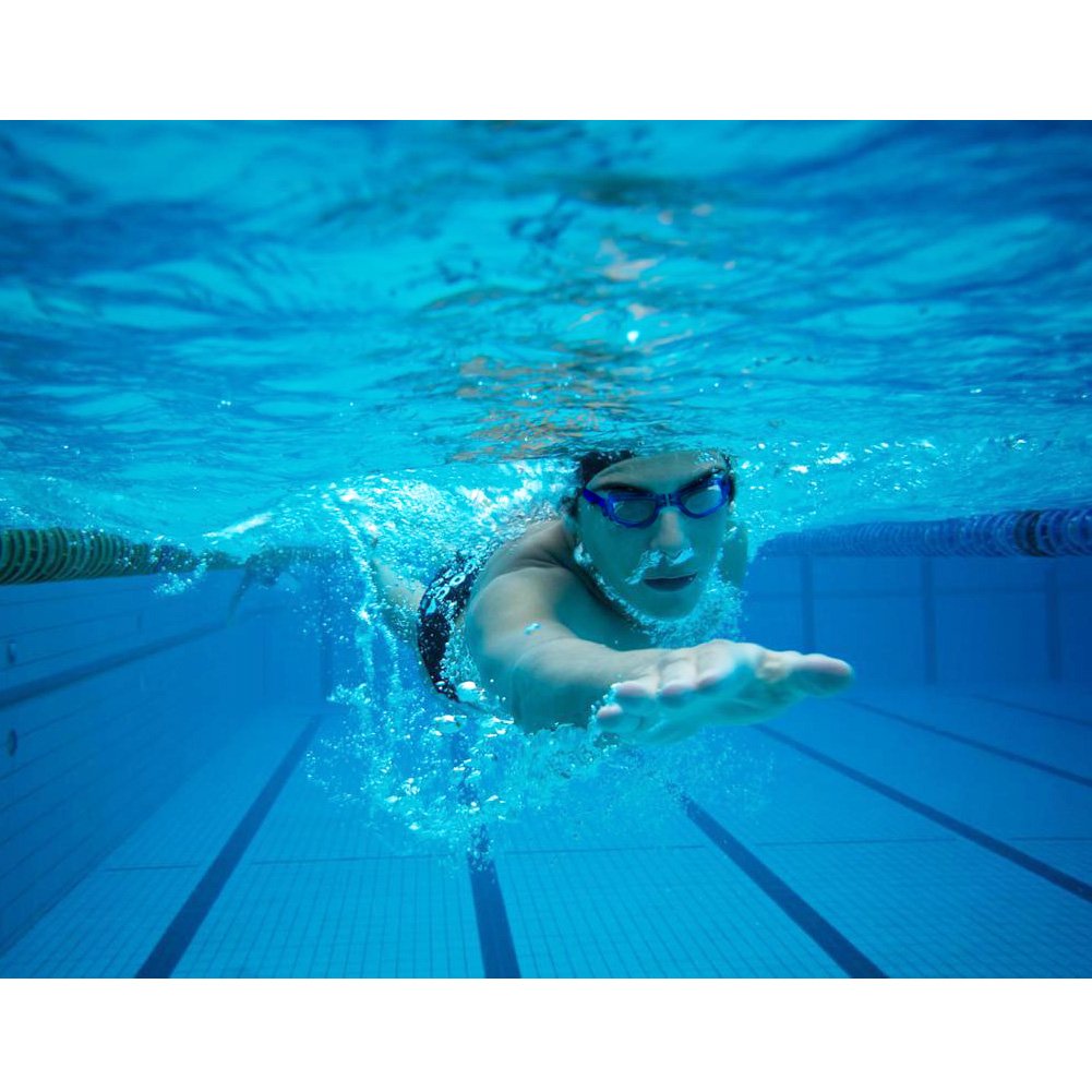 thumbnail interactive-video image 1 of 2 Pack Adult Swimming Goggles With UV Protection & Anti-Fog – Includes Ear Plugs 1 of 5