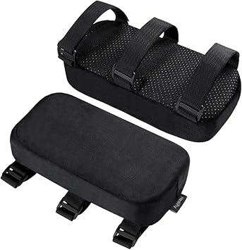 heallily 2 adet sandalye kol dayama minderleri hafiza dirsek yastiklari ev ofis sandalyesi oyun sandalyesi basinc giderme evrensel kol dayama pedi siyah amazon com tr ev ve yasam