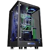 Thermaltake Tower 900 Black Edition Tempered Glass Fully Modular E-ATX Vertical Super Tower Computer Chassis CA-1H1-00F1WN-00