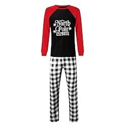 KASAAS Christmas Pajamas for Family Pjs Matching