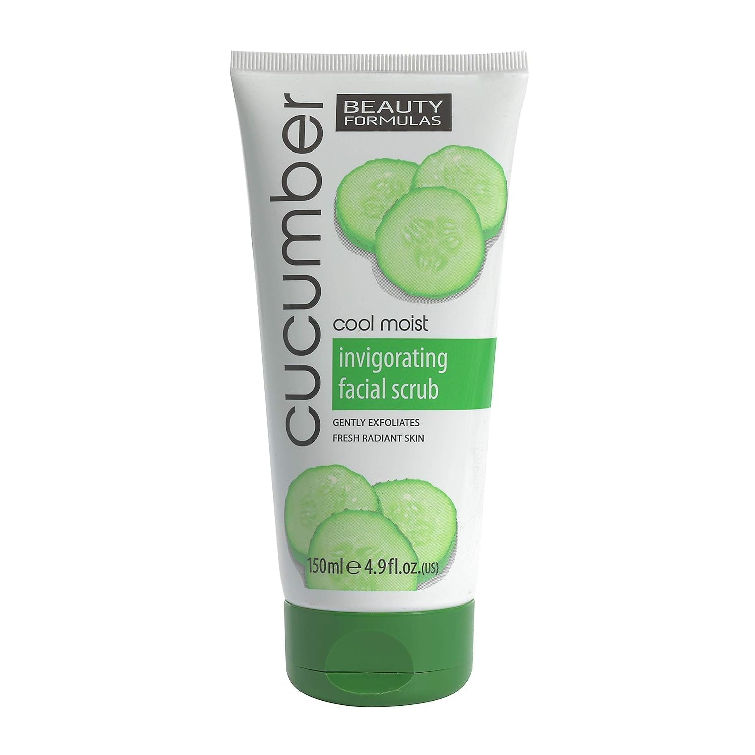 Beauty Formulas Invigorating Cucumber Facial Scrub