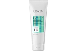Redken Leave-in Treatment for Curly Hair, Acidic Bonding Curls, Heat Protection, Sulfate-Free, Reduces Frizz, Detangling Loti