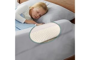 hiccapop [1-Pack] Toddler Bed Rail Bumper, Bed Bumper for Toddlers, Kids Foam Safety Bed Guard Rail for Toddlers, Bed Side Rail for Twin, Queen, King