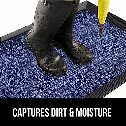 Gorilla Grip Waterproof AllSeason WeatherMax Doormat, Durable Natural