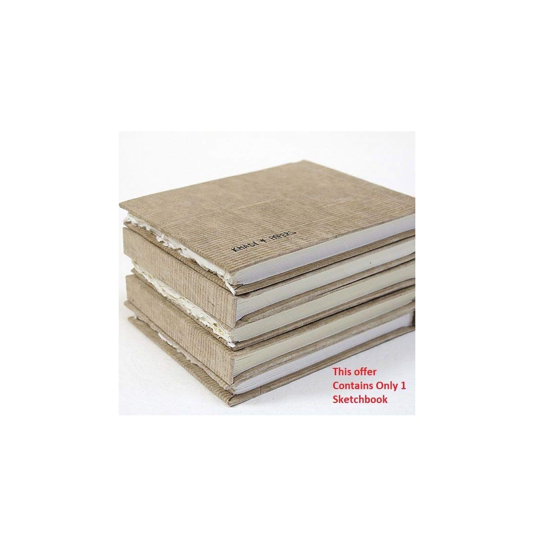 Khadi Papers Watercolour & Drawing Paper Hardbound Sketchbook of 20