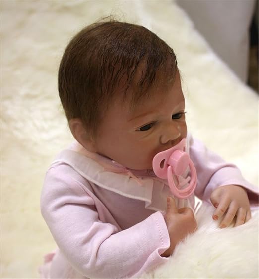 Terabithia 18inch lebensechte Nette sammelbare wiedergeborene Baby-Mädchen-Puppen