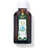 Swiss Just - 31 Essential Oil - Family Botanical Aromatherapy Blend - 50 ml | Multi-Use Aromatherapy Blend Helps Refresh Spaces, Supports Daily Wellness Routine, Ideal For Home, Travel And Family Use