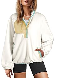 Dokotoo Womens Casual Oversized Sweatshirt Fuzzy