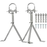 XRDS-RF Antenna Wall Mount 14 Inch Heavy-Duty Stand Off Wall Mast Mount Windproof Antenna Mounting Bracket for TV Antenna Mast (3-Leg + 2-Leg)