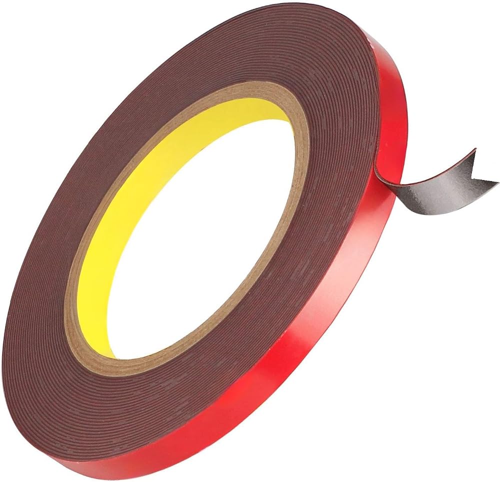 CANOPUS Double Sided Tape Heavy Duty 10mm x 9.8m Adhesive Mounting