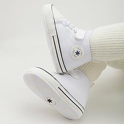 KKIIDDSS Unisex Baby Girls Boys Canvas High-top