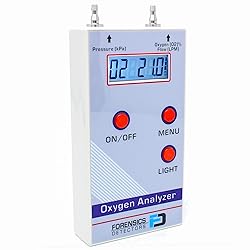 Oxygen Analyzer by Forensics | 21%-100% | O2, Flow