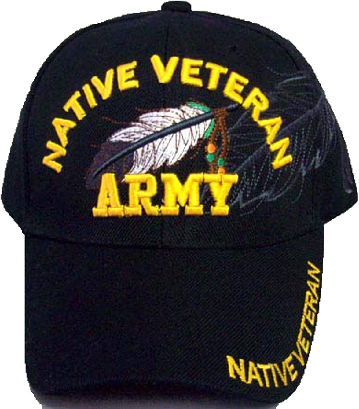 Army Native Veteran Native Pride Baseball Caps Hats Embroidered Gifts