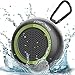 FosPower Waterproof Bluetooth Speaker IPX7, Outdoor Portable Shower Wireless Speakers with 10 Hours Playtime, HD Audio, Enhanced Bass, Built-in Mic, Bluetooth 4.2, TWS Mode and TF Card Slot