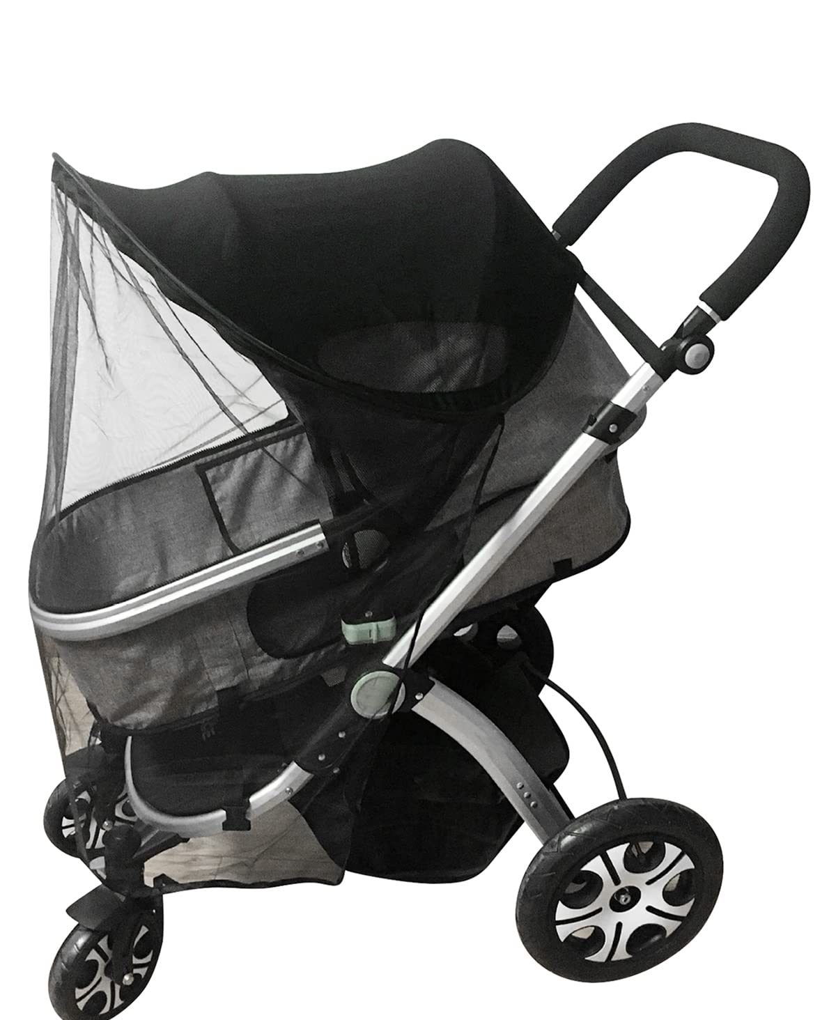 Baby Pram Sun Shade Cover Baby Stroller Awning Pushchair Sun Canopy Anti-UV Sun Cover Umbrella Baby Carriage Sun Shield Buggy Sun Visor Parasol Universal Windproof Waterproof with Arched Hard Support