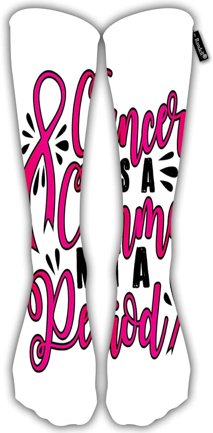 Amazon Com Running Socks For Men Women Cancer Comma 100 Best