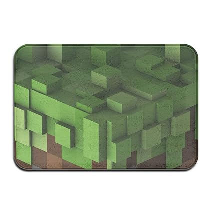 Amazon Com Shetppard Non Slip Doormat Minecraft Durable Mat