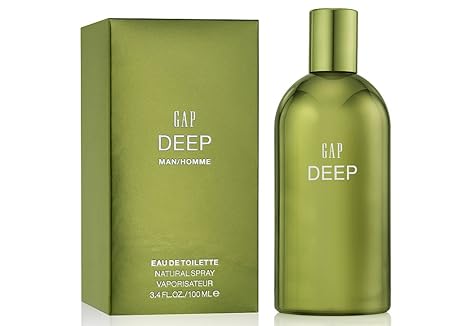 Gap Deep Eau De Toilette Spray for Men, 100ml