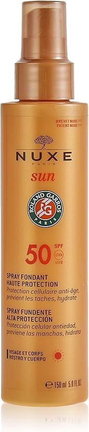 nuxe sun high protection fondant cream for face spf 50