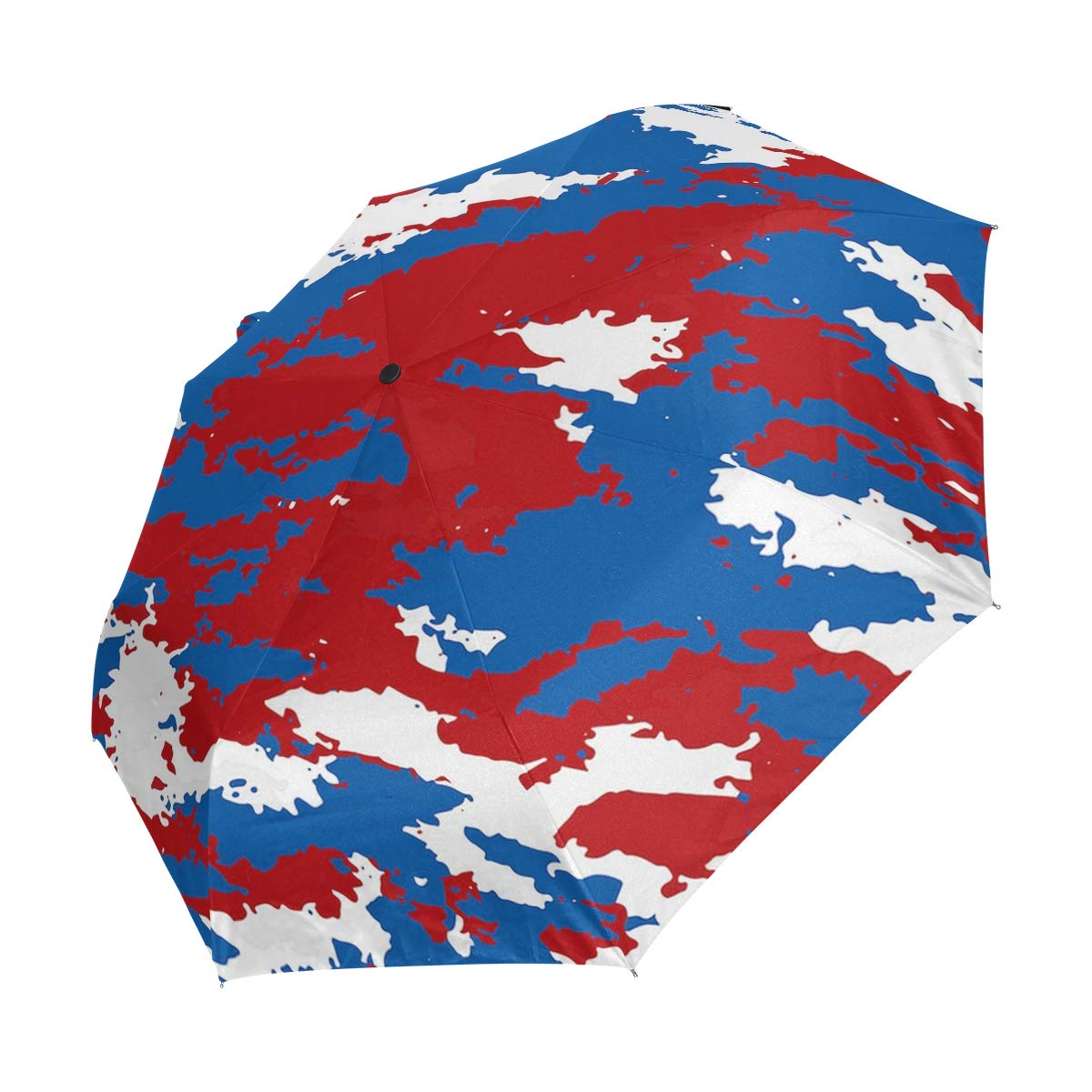 Amazon Com Compact Travel Umbrella Blue Camo Party Supplies Red