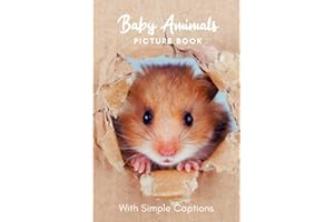 Picture Book of Baby Animals: Book gift for dementia patients and seniors living with Alzheimer’s disease. Large print for ad