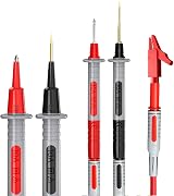 Cleqee Multimeter Test Leads Kit 4mm Banana Probes 1m with Replacable Tips view 6