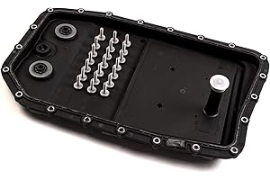 AUCERAMIC 6HP26 Transmission Oil Pan with Filter Gasket Bolts Fit for BMW 335d 545i 550i 645Ci 650i 745i 745Li 750i 750Li 760