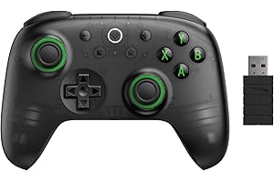 8BitDo Ultimate 2C Wireless Controller for Windows PC and Android, with 1000 Hz Polling Rate, Hall Effect Joysticks and Trigg